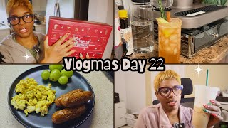 Vlogmas Day 22 | Bariatric-Friendly Breakfast | 12 Days of Bartesian | Frosted Orchard Cocktail