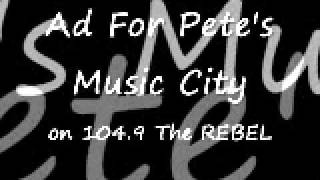 Pete's Music City Ad