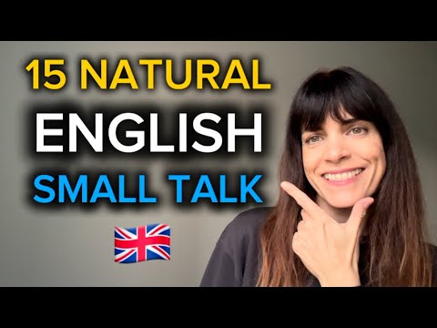 15 Real English Small Talk Phrases | Repeat After Me | Speak Naturally in English