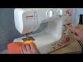Швейная машина Janome My Excel 55/MX 55 белый - Видео