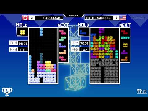 Jstris Cup XIV - GardenSail Vs. MyLifeIsACircle - Losers Top 8