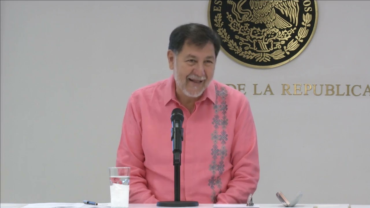 Conferencia del presidente de la Mesa Directiva, Gerardo Fernández Noroña, del 31 de octubre de 2024