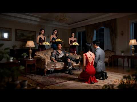 他寵愛未婚妻任勞任怨，豈料她高調把情人帶回家中偷情，反罵他窩囊！他果斷恢復霸總身分凍結她所有銀行帳戶，惡妻終於醒悟卻只能抱著姦夫在悔恨中瘋魔！ #深情餵了狗