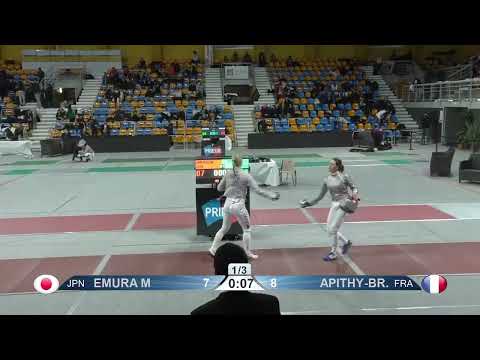 Orleans Grand Prix 2022 SWS - L8 - Emura Misaki JPN v Manon Apithy-Brunet FRA