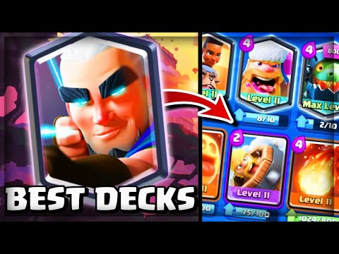 BEST Magic Archer DECKS in Clash Royale! Magic Archer Best Decks in Clash Royale = EASY WINS!