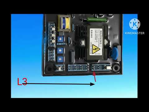 Stamford SX440 AVR wiring installation Avr sx440/ stamford
