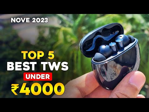 Top 5 Best TWS Under ₹4000 (2023) ⚡ Best TWS Earbuds Under 4000 ⚡Realme, Oppo, Oneplus & Nothing TWS