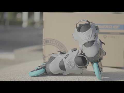 2018 Powerslide Kaze Trinity 90 mm Inline Skates 【4K】