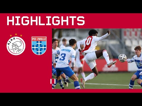 Comeback 💪🏼😌 | Highlights Ajax O18 - PEC Zwolle O18