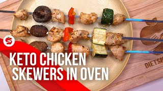 Best Keto Chicken Skewers in Oven | Delicious & Juicy!