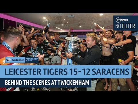No Filter Prem Rugby: Leicester Tigers vs Saracens | Feel The Emotion As Freddie Burns Wins It LATE!