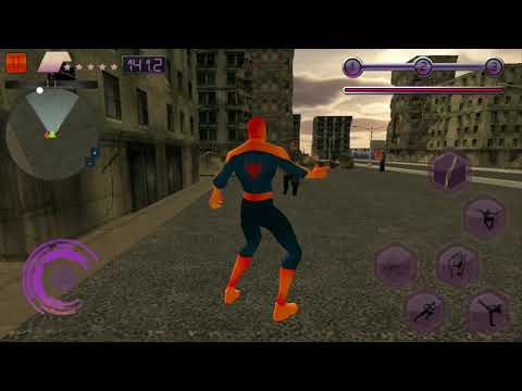 Spider Hero Vs Mafia Gangster Vegas Crime City Survival | Spider Hero Crime Battle Android Gameplay