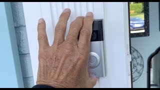 How to remove the faceplate on your Ring Door Bell