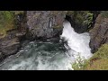 10 hours of raging river sounds - Waterfall in the rock - Nature sounds for relax, sleep, meditation