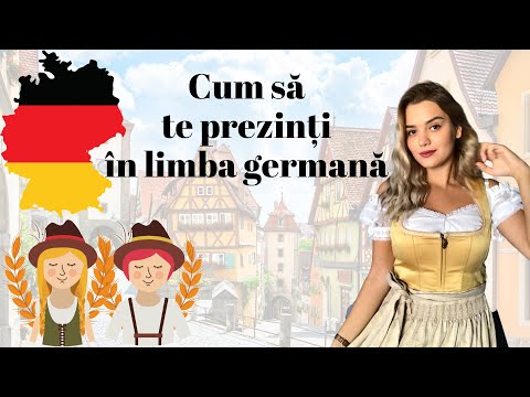 Germana pentru incepatori: Lectia 2 - cum să te prezinți