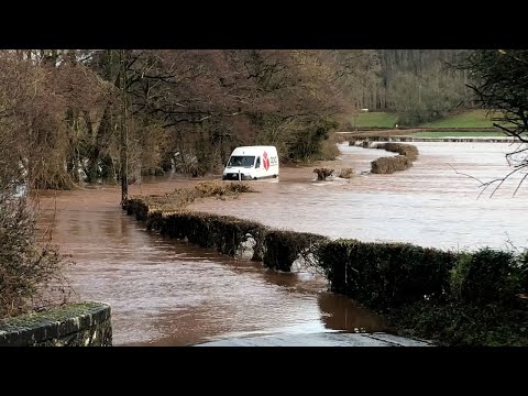 Severe flooding hits south Wales