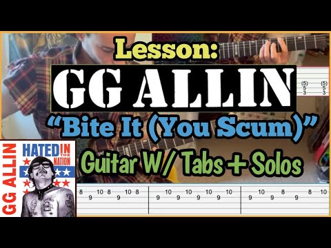 Bite It You Scum - Gg Allin