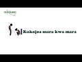 Kukojoa Mara Kwa Mara