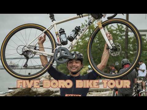 NYC Five Boro Bike Tour 2021