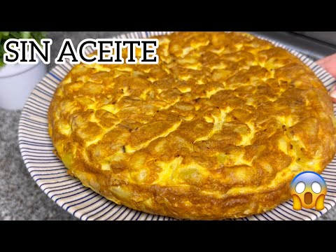 Tortilla de Patatas Al Horno 😱 Queda Espectacular Fácil de hacer y riquísimo