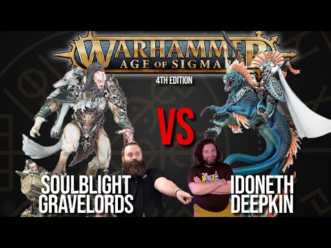BRAND NEW Soulblight Gravelords Vs Idoneth Deepkin - 4th Edition AoS with @TheHobbyCollab