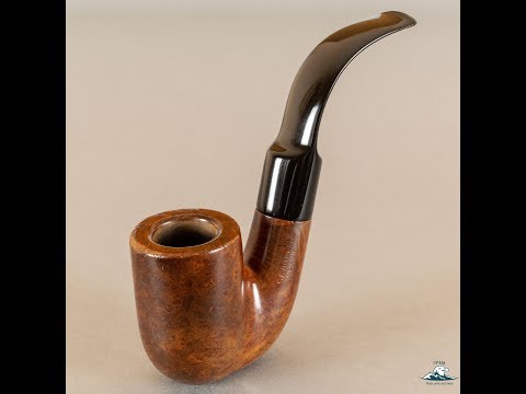 Savinelli No-Nik Smooth Oom Paul Saddle Stem (604 KS) 9mm *SOLD*