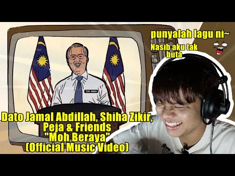 Serius Lawak~ | Dato Jamal Abdillah, Shiha Zikir, Peja & Friends - Moh Beraya [REACTION]