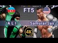 UMK3 A L I Vs Samurai Jax FT5 4K 60 FPS Umk3 Ultimatemortalkombat3