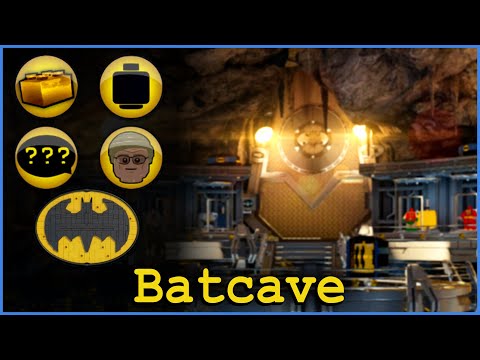 LEGO Batman 3: Beyond Gotham | BATCAVE - All Collectibles & Side Quests