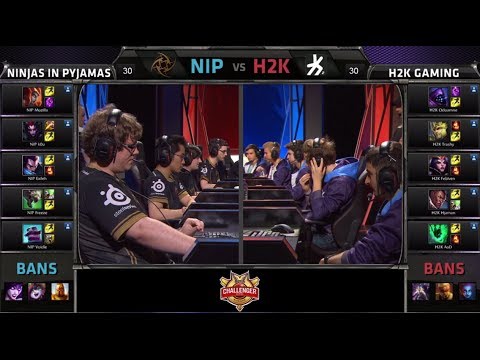 Ninjas in Pyjamas vs H2k Gaming | Game 1 Grand Finals EU Challenger Summer 2014 in London