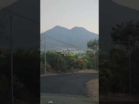 Volcán Chichontepec El Corazón de Guadalupe San Vicente #roadtrip #elsalvador #shorts #nature