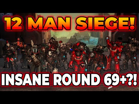 12 Man Siege HARD Mode goes HOW high!? - Space Marine 2