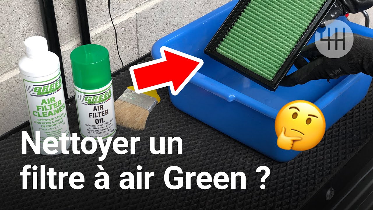 Comment bien nettoyer un filtre à air sport Green 