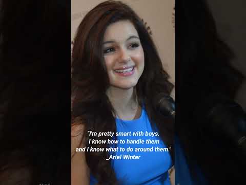Love quotes by Ariel Winter #shorts
