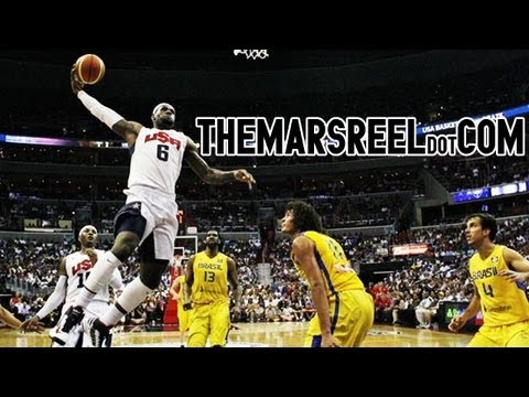 LeBron James Scores 30 Points And Leads Team USA Past Brazil!