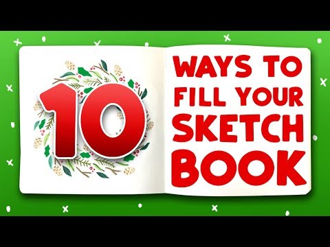 10 HOLIDAY DOODLES TO FILL YOUR SKETCHBOOK Video