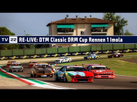 MOTOR TV22: RE-LIVE DTM Classic DRM Cup Imola Rennen 1 2022 | Tourenwagen Legenden