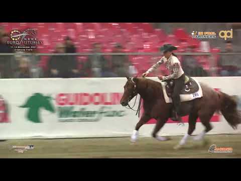 Futurity 2021 - ROBERTA GIANFORMAGGIO & SHINING N SPEEDY GUN score 215