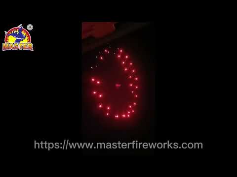 6 inch display shell fireworks Ghost Shell Master Fireworks
