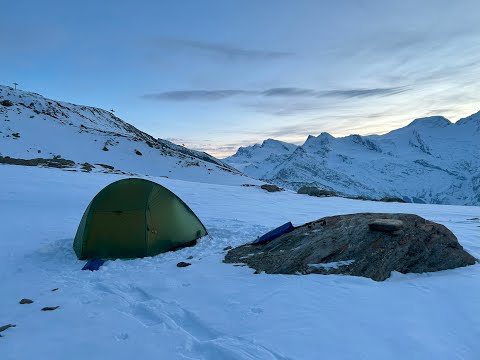 Stille im winterlichen Hochgebirge