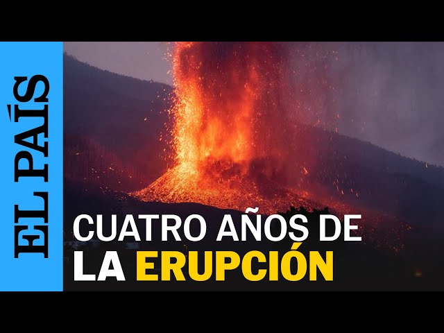 Vídeo relacionado con La Palma Volcán Erupción Islas Canarias Montaña Camiseta
