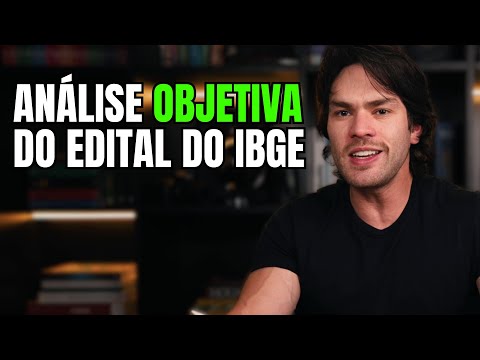 IBGE Exam - Objective Analysis of the Notice