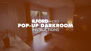 Pop-Up Darkroom Instructions