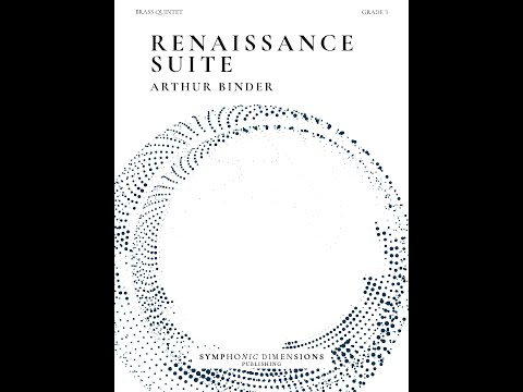 RENAISSANCE SUITE FOR BRASS QUINTET - Arthur Binder