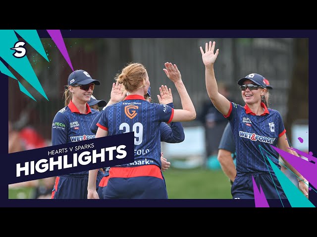 A final ball thriller in Auckland! Auckland Hearts v Sparks | Super Smash 25/26 Match Highlights