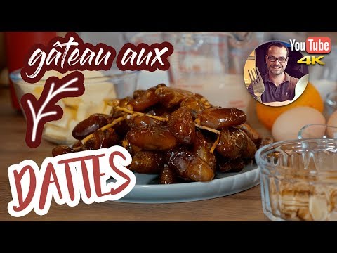 gâteau aux dattes et fruits secs