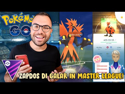 ZAPDOS DI GALAR 100% IN LEGA MASTER È DEVASTANTE! - Pokémon GO