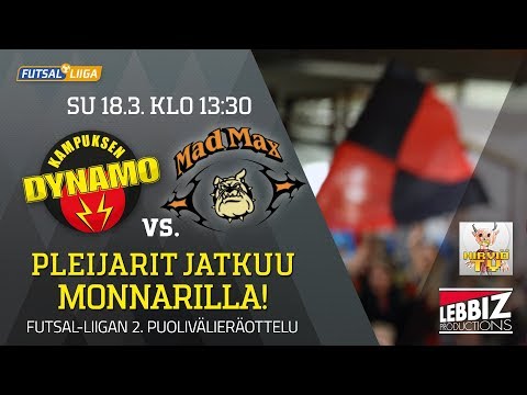 18.03.2018 KaDy - Mad Max klo 13.30 2.Puolivälierä