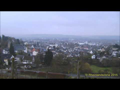 Schauriges Heulkonzert - Sirenen schallen durch das Siebengebirge