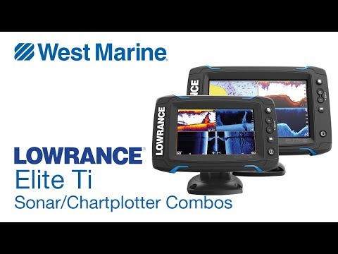 Lowrance Elite Ti Sonar/Chartplotter Combos - West Marine Quick Look